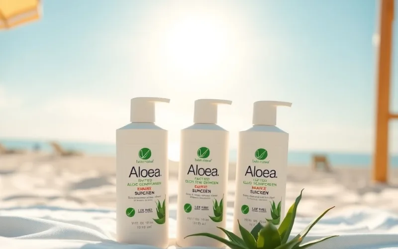 Güneş Işınlarına Karşı En Güçlü Koruma LR ALOE VIA’DA